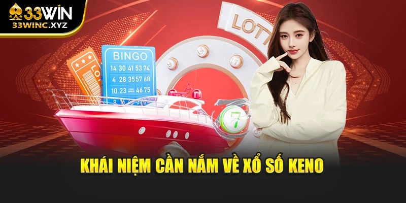 Khái niệm cần nắm về xổ số Keno
