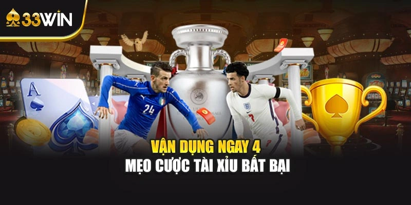Vận dụng ngay 4 mẹo cược tài xỉu bất bại